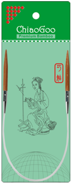 ChiaoGoo - 32" Bamboo Circular Needles