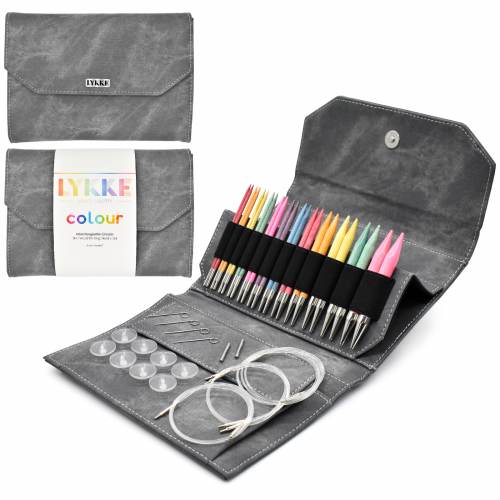 Lykke - Driftwood 5" Interchangable Circular Needle Set
