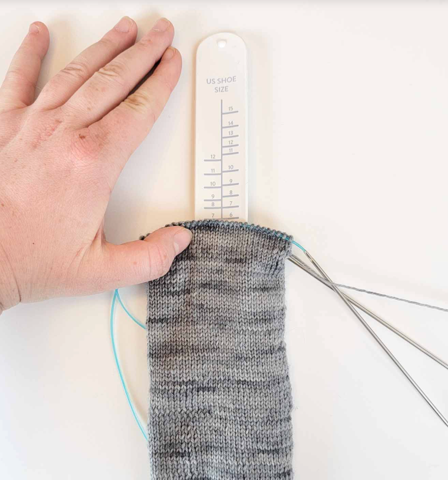 Twice Sheared Sheep - Sock Ruler Bracelet