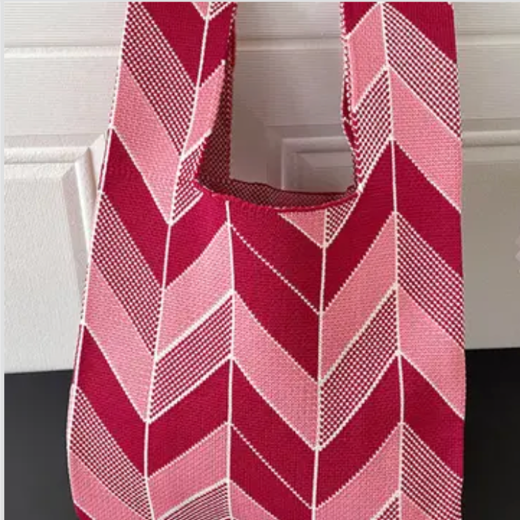 KooPros UZ - Small Woven Knitting Bag