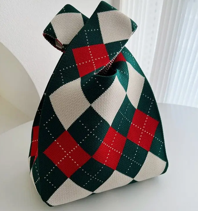 KooPros UZ - Small Woven Knitting Bag