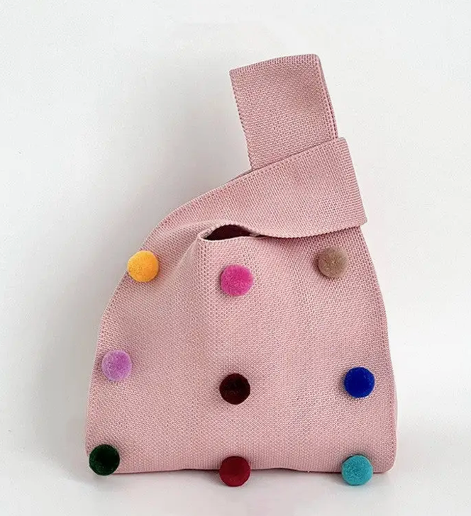 KooPros UZ - Small Woven Knitting Bag