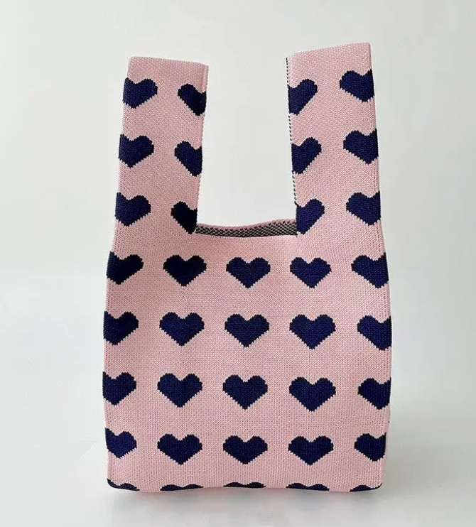 KooPros UZ - Small Woven Knitting Bag
