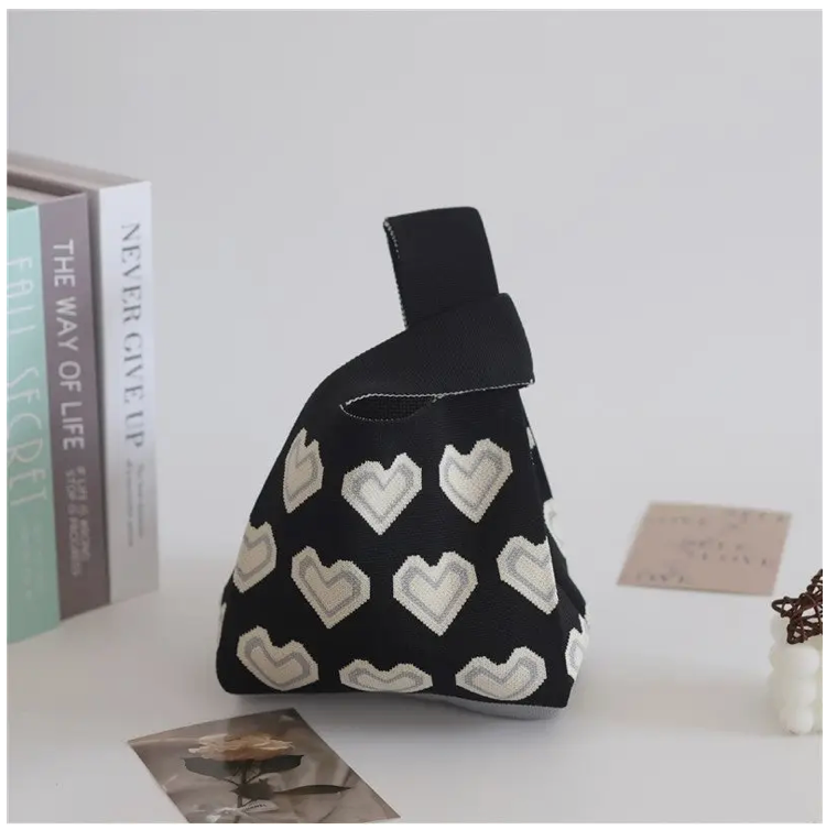 KooPros UZ - Small Woven Knitting Bag
