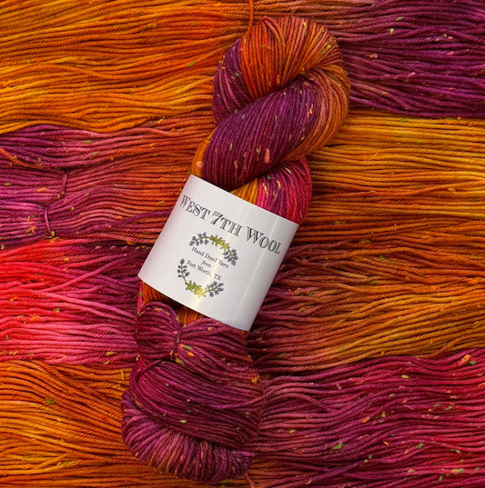 West 7th Wool - Neon Tweed DK