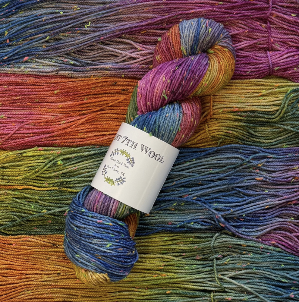 West 7th Wool - Neon Tweed DK
