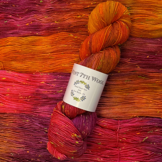 West 7th Wool - Neon Tweed Fingering