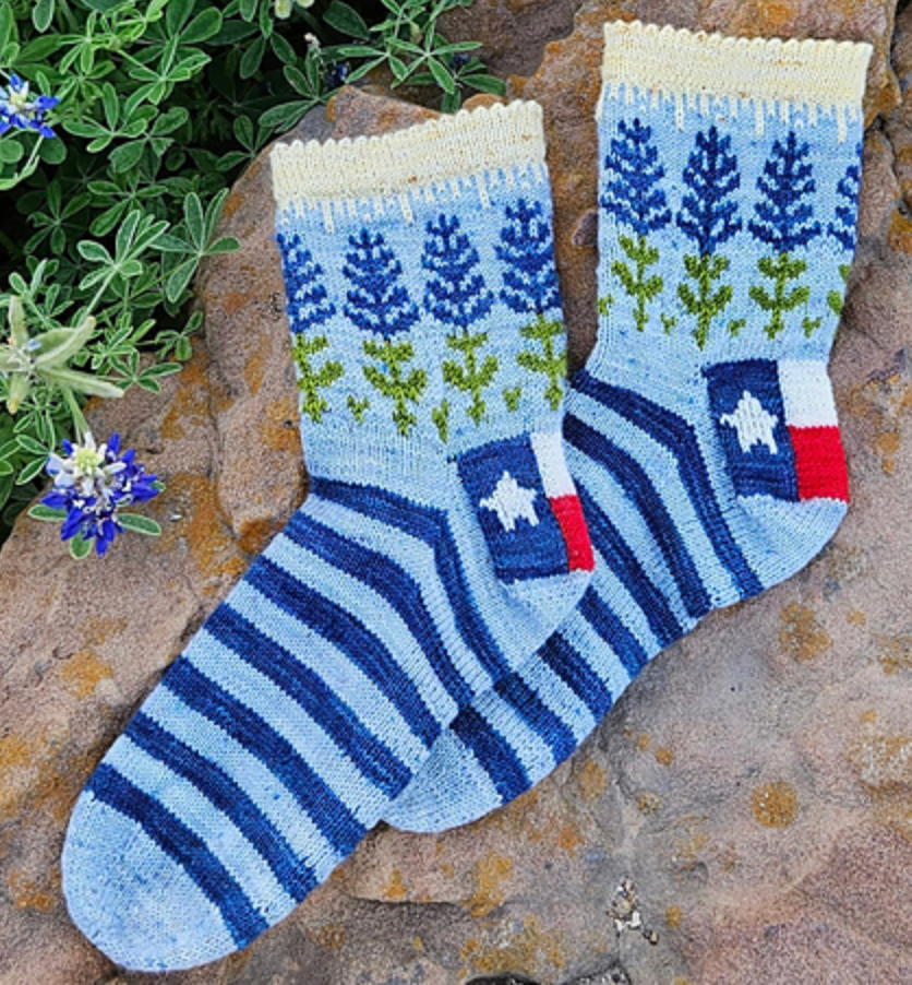 Bluebonnet Sock Kit