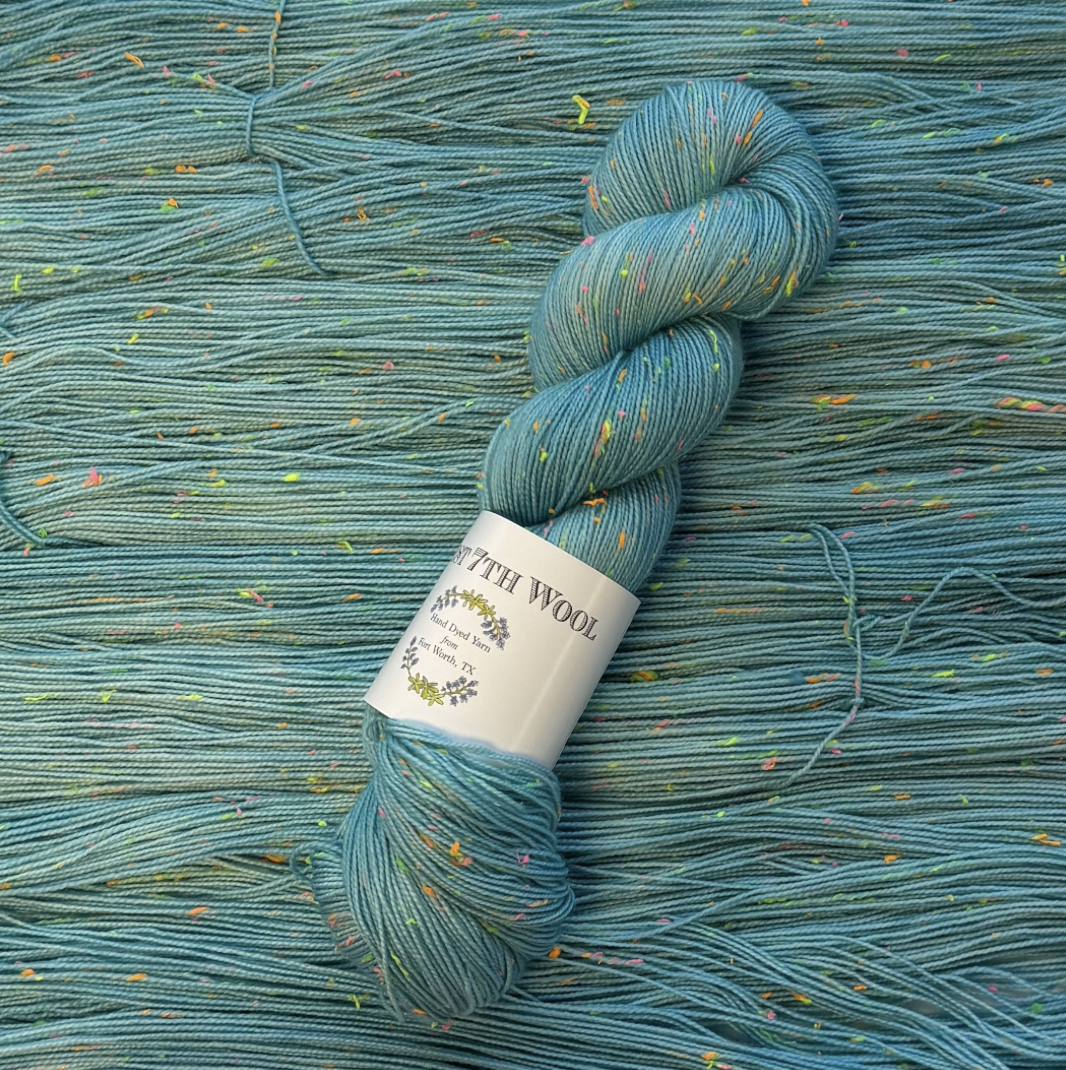 West 7th Wool - Neon Tweed Fingering