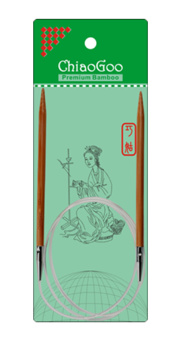 ChiaoGoo - 40" Bamboo Circular Needles