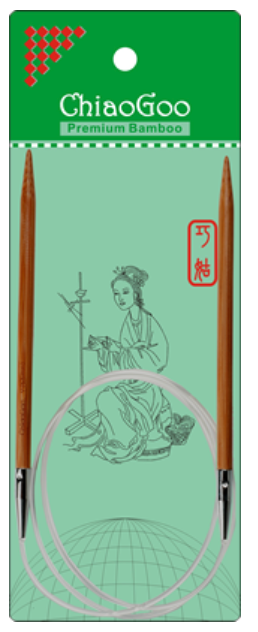 ChiaoGoo - 32" Bamboo Circular Needles