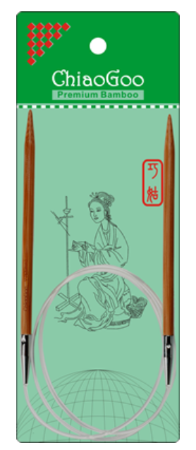 ChiaoGoo - 16" Bamboo Circular Needles
