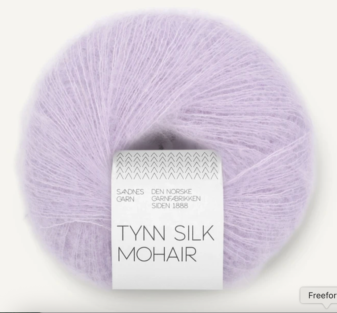 Sandnes Garn -Tynn Silk Mohair