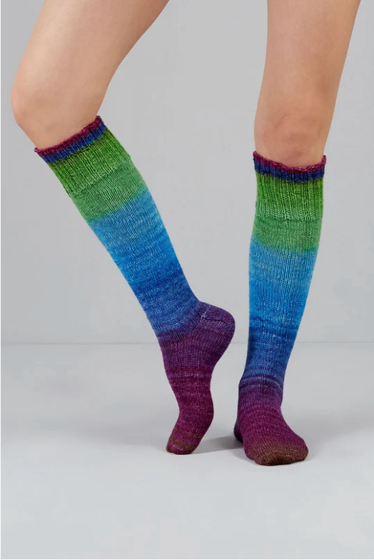 Gusto Wool - Echoes Hand Dyed Sock
