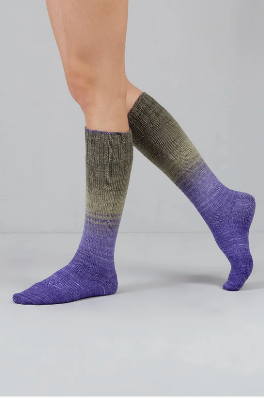 Gusto Wool - Echoes Hand Dyed Sock