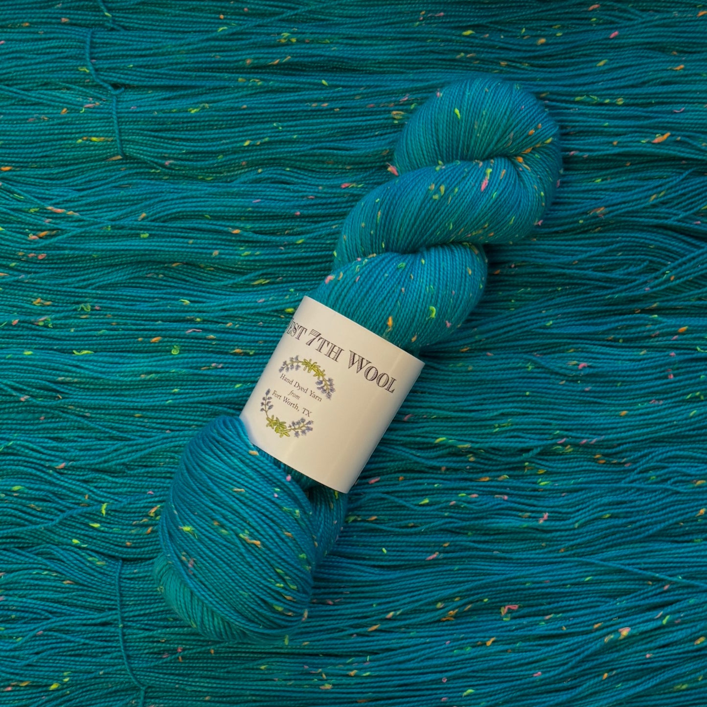 West 7th Wool - Neon Tweed Fingering
