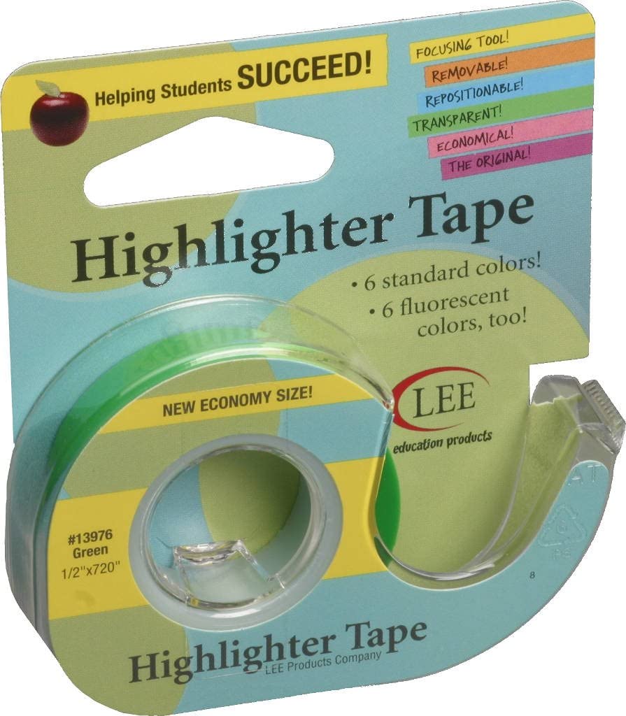 Lee Products Co - Highlighter Tape