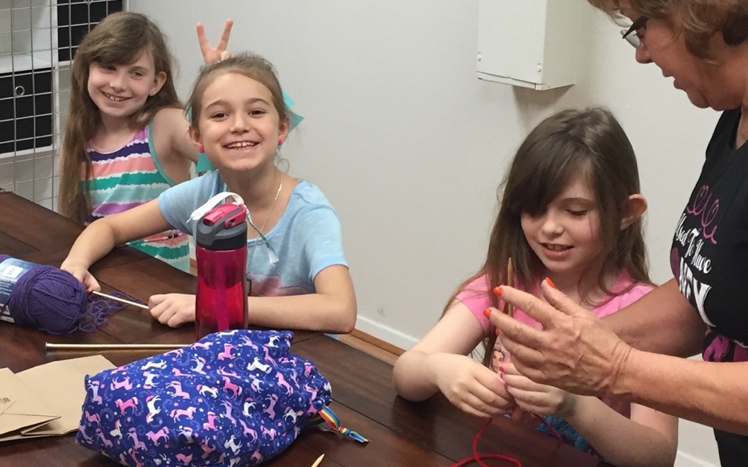 Children’s Knitting Class 12/2